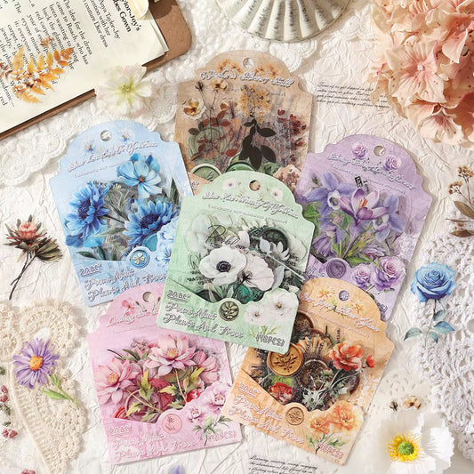 Coming Soon | 40 Shts of Poems of Plants & Trees Sticker Series