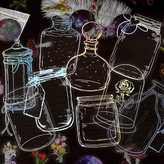 40 Pcs Charming Bottle Series