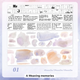 Pack of 3 Water-Colour Sticker Rolls