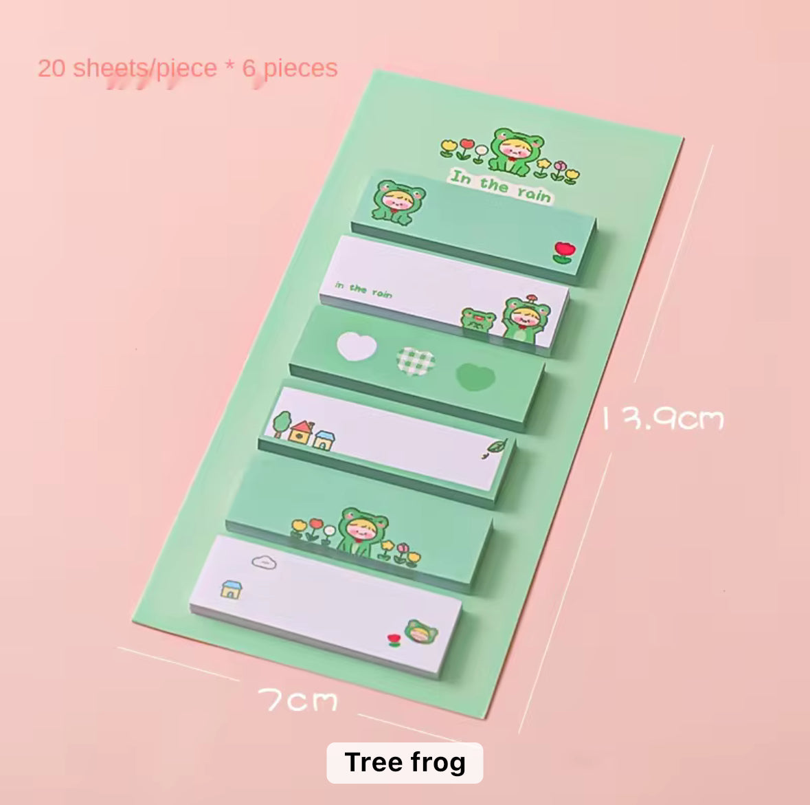 Cute Label Sticky Notepads