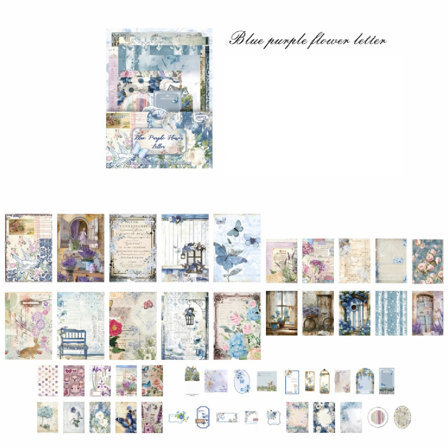 Pastoral Post Office Paper Materials Series