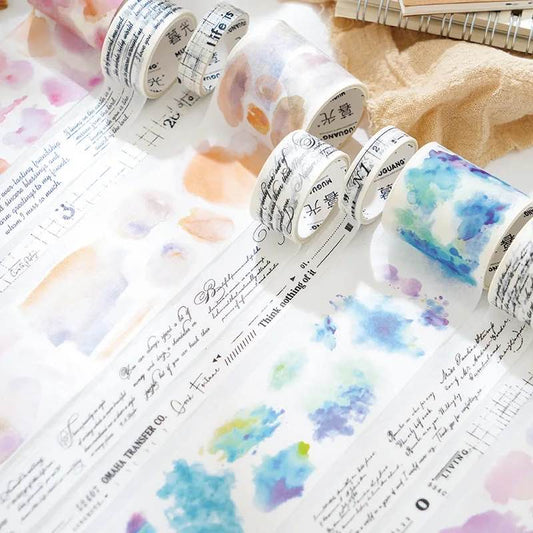 Pack of 3 Water-Colour Sticker Rolls