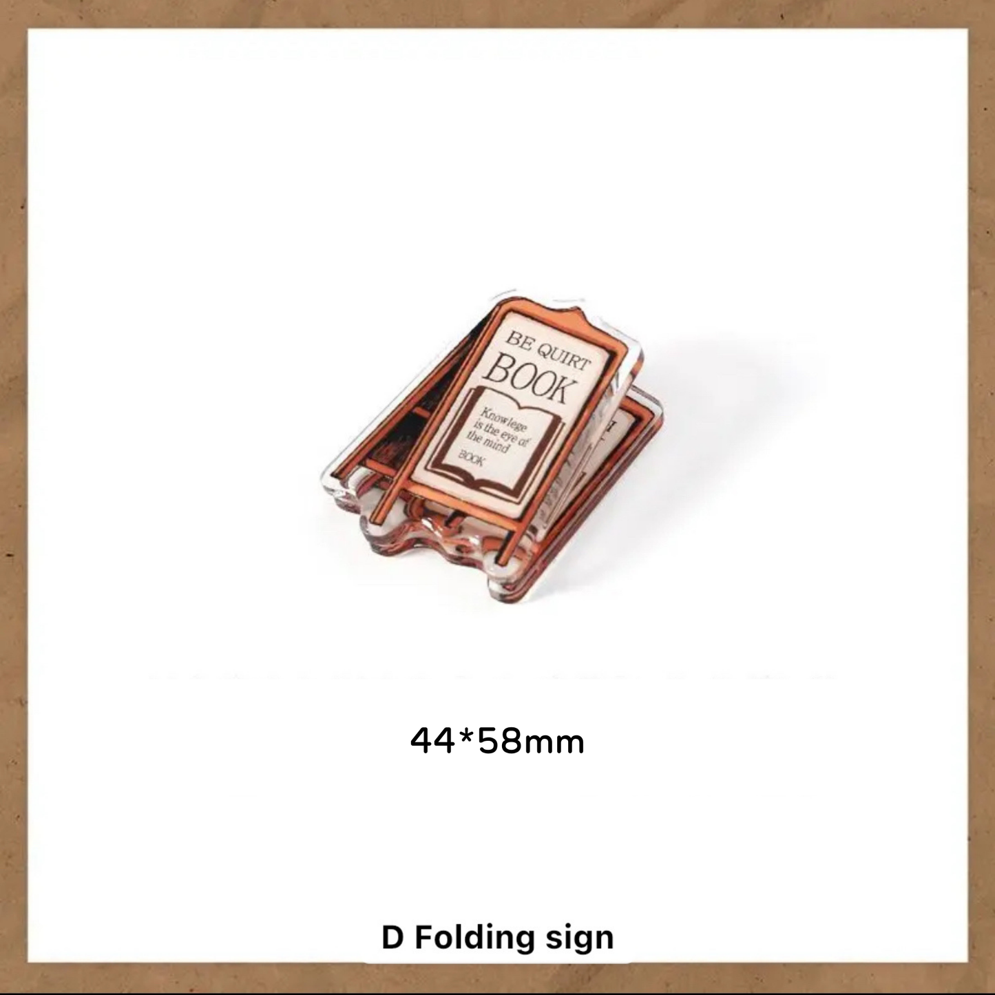 Vintage Acrylic Clips