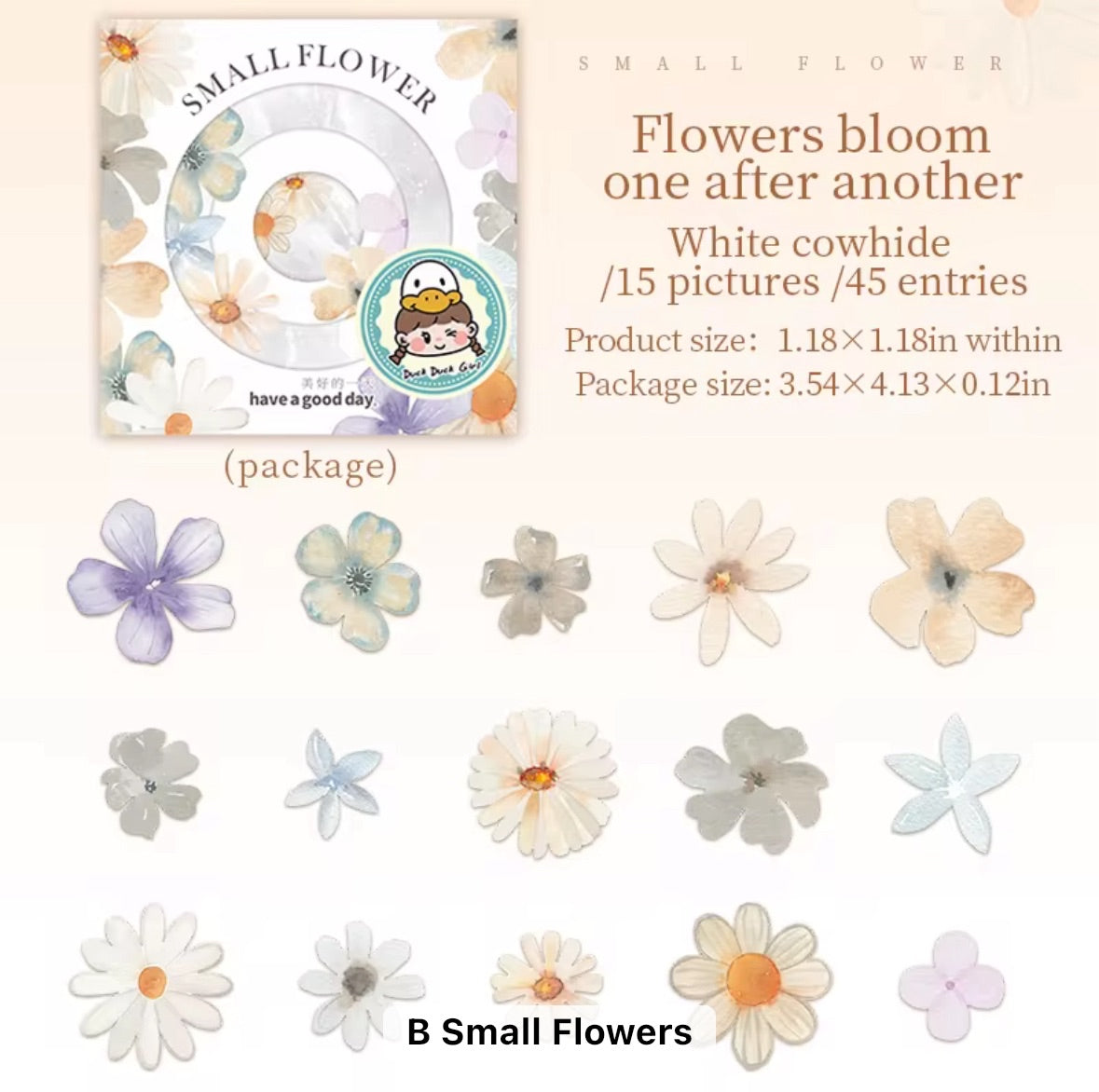 Small Flower Grain Series