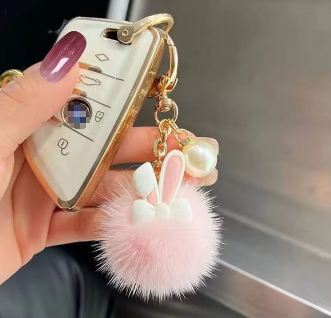 Coming Soon | Fur Bunny Keychain