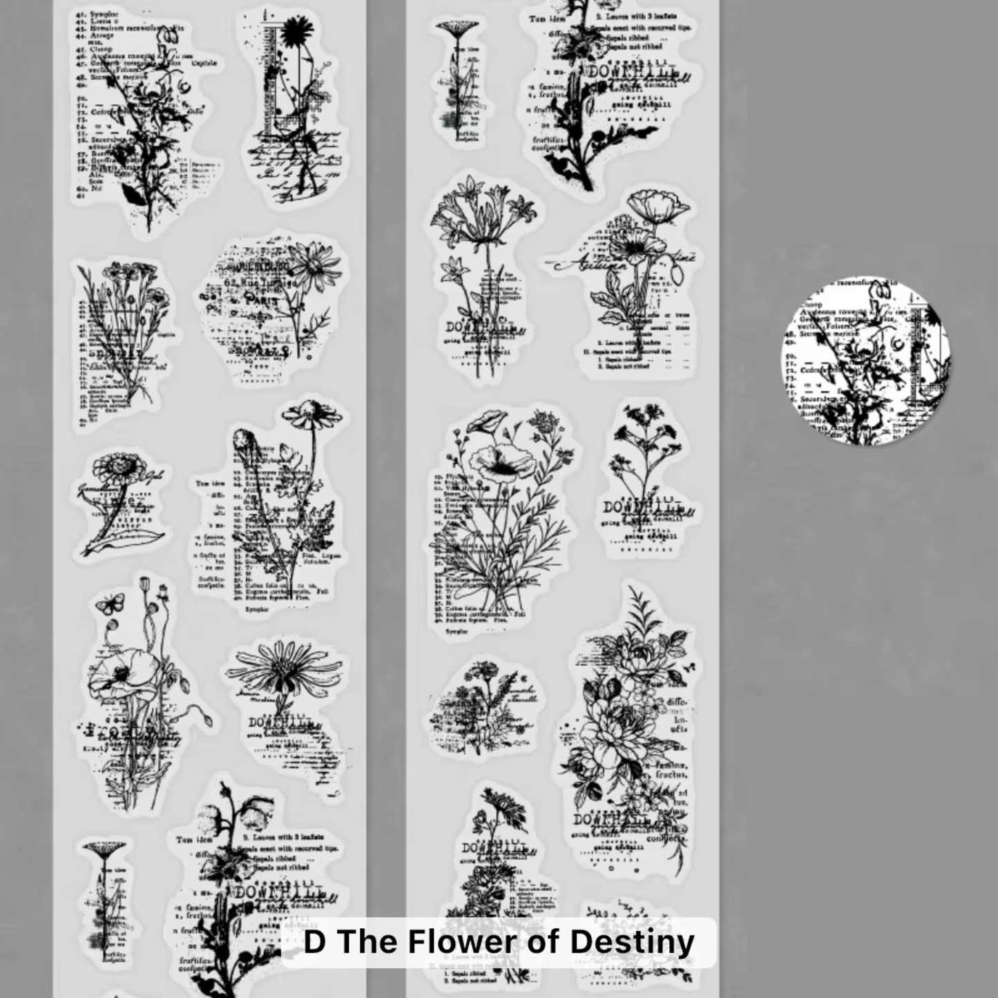 Peninsula Old Story Sticker Roll