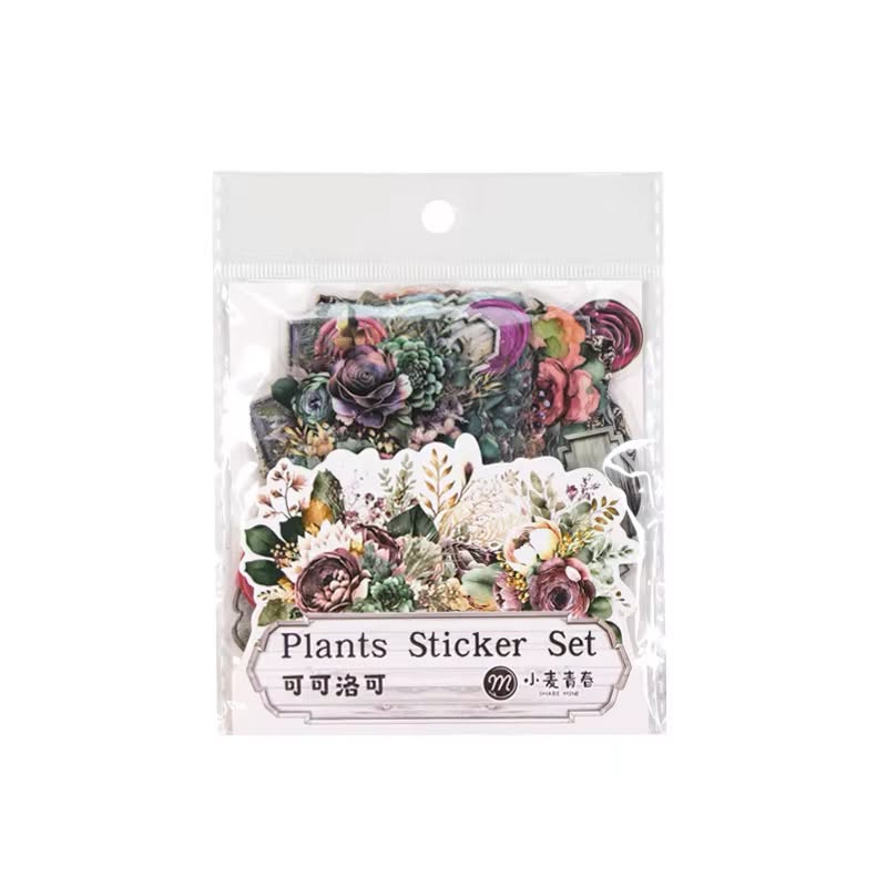 Coming Soon | 50 Shts of Plant Stickers Set