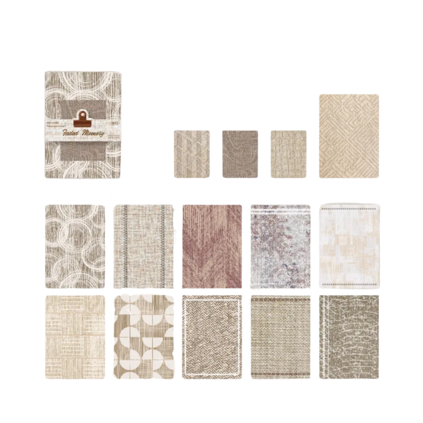 Embossed Vintage Paper Materials