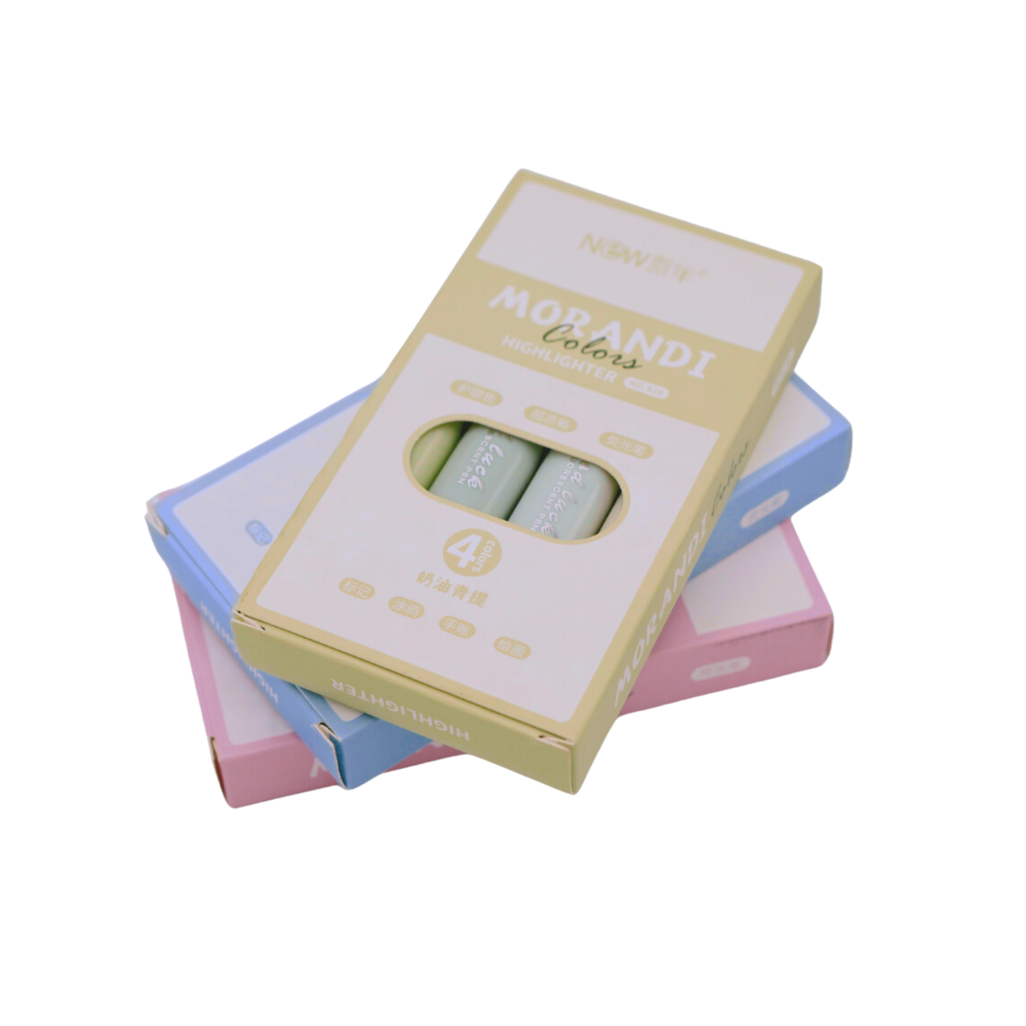 Double-ended Gradient Highlighter Set of 4