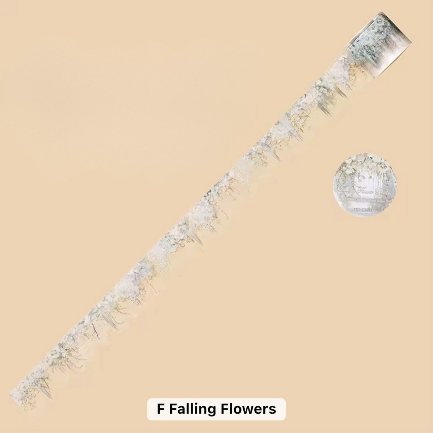 Dream-Catching Flower Sticker Roll