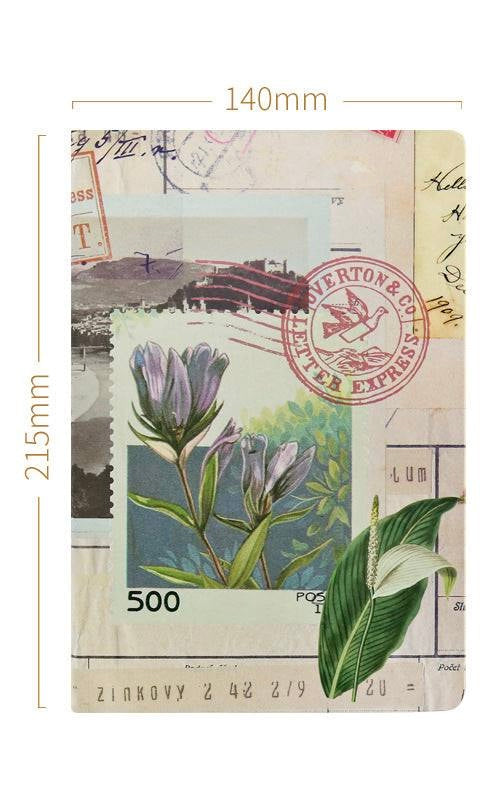 A5 Retro Flower Notebook