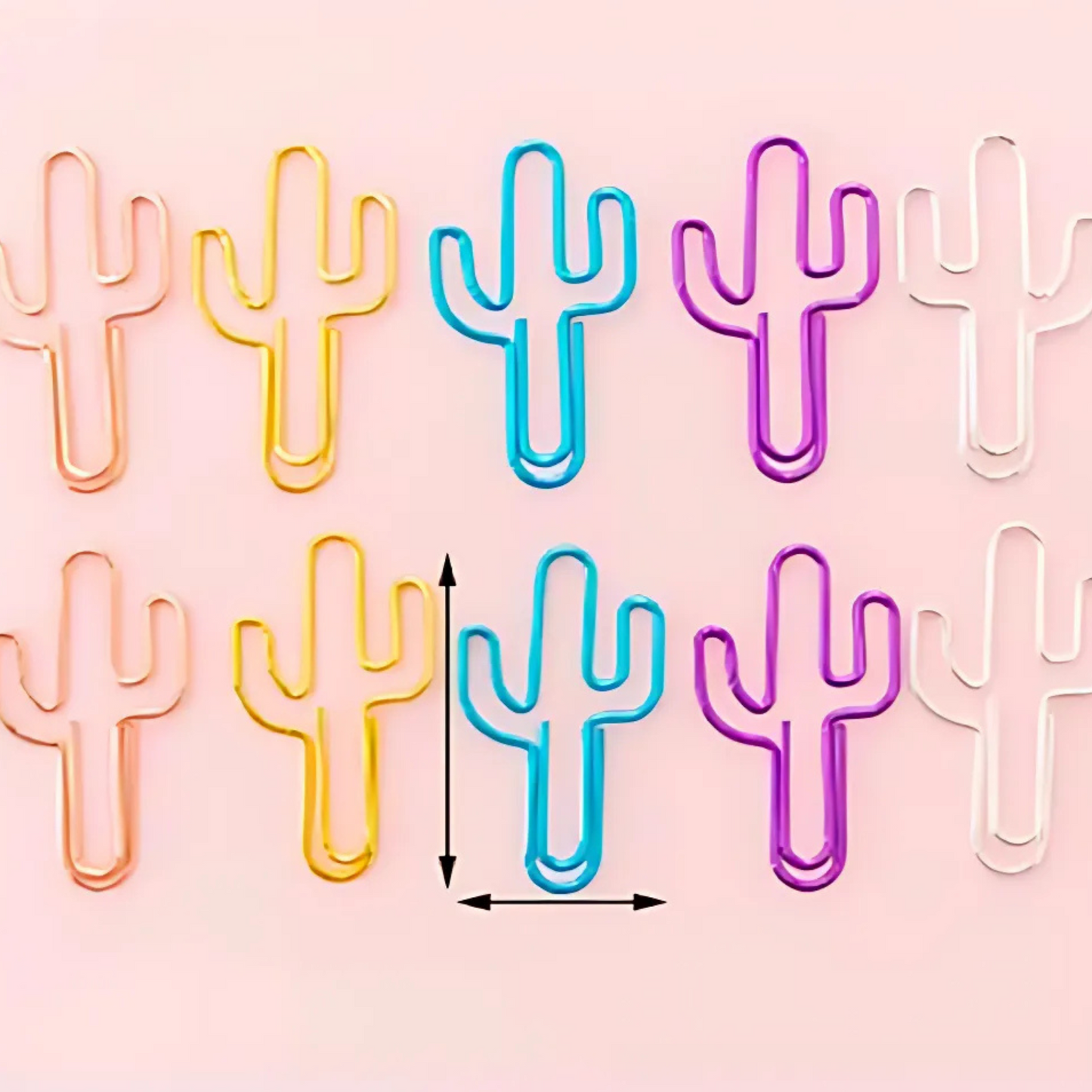 Metal Paper Clip Set