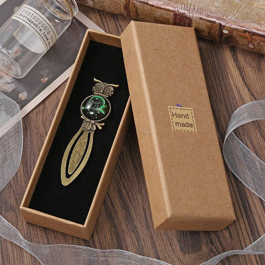 Stationery | Retro Owl Alloy Bookmark