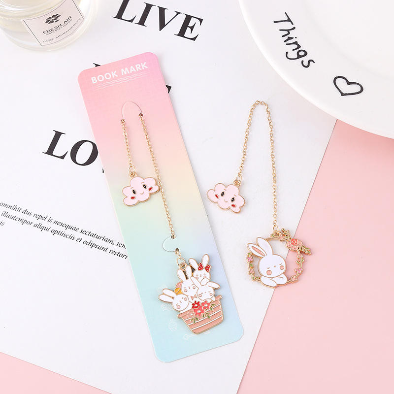 Cute Metal Bookmark