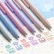 Set of 6 Coloured-Ink Pens