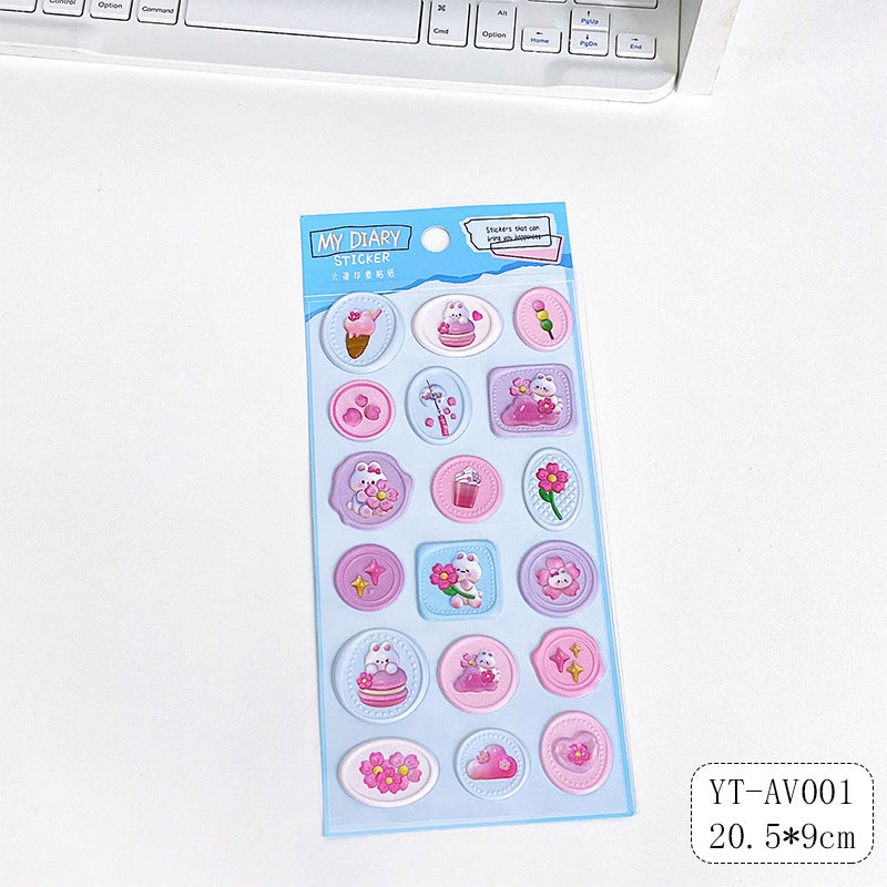 1 Pc Colourful Stickers