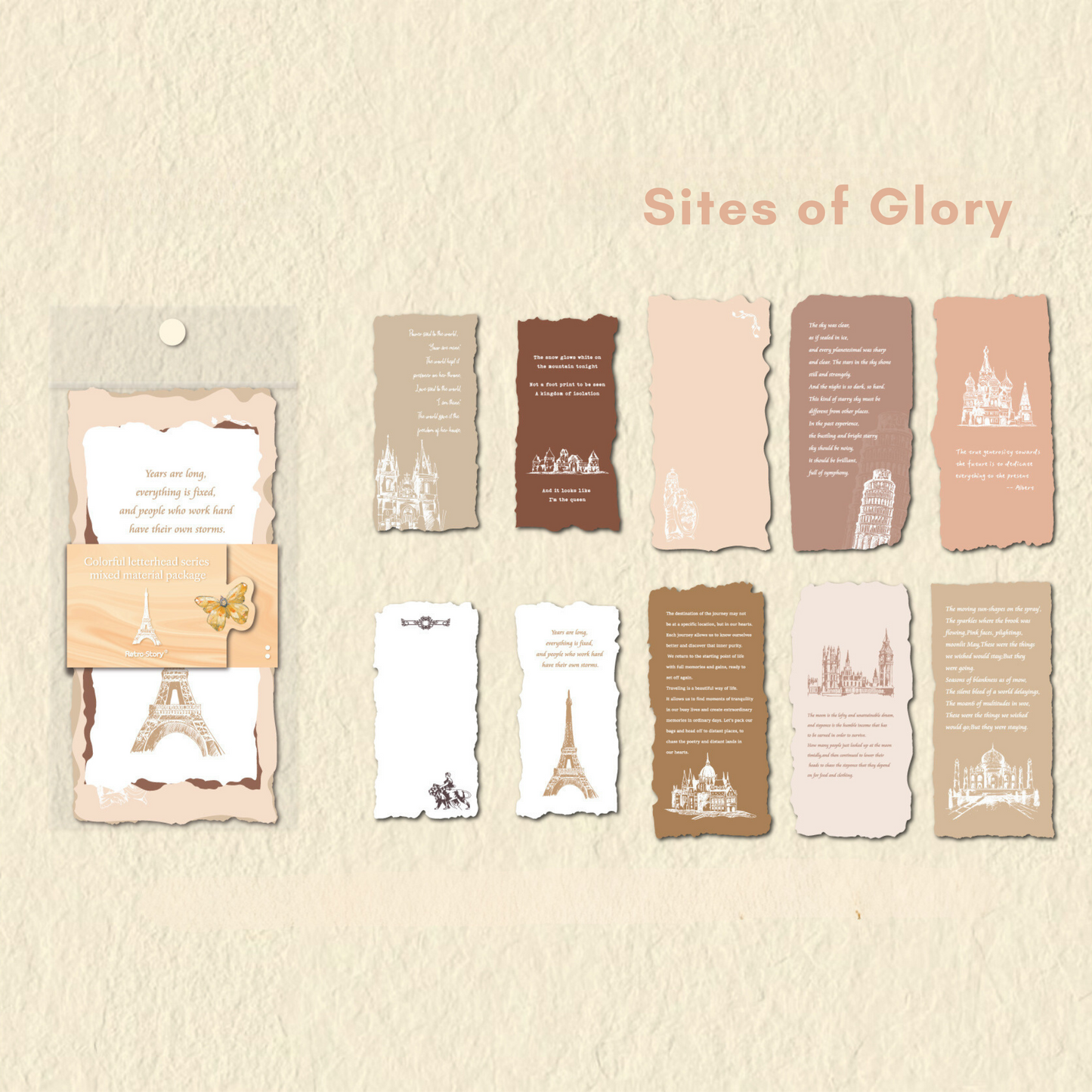 20 Pcs Literary Handbook