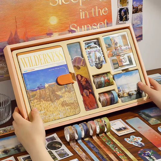 Oil Painting Series Notebook Set