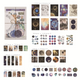 86 Pcs Mixed-Retro Paper Materials