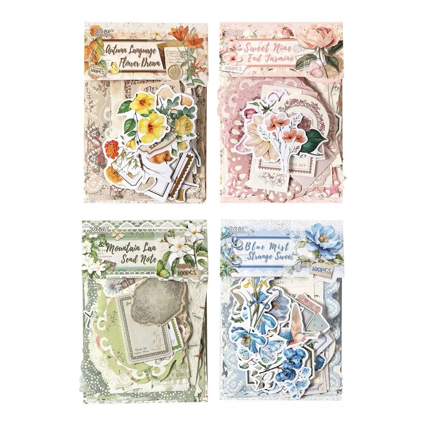 Coming Soon | 100 Shts of Flower Past Paper Materials