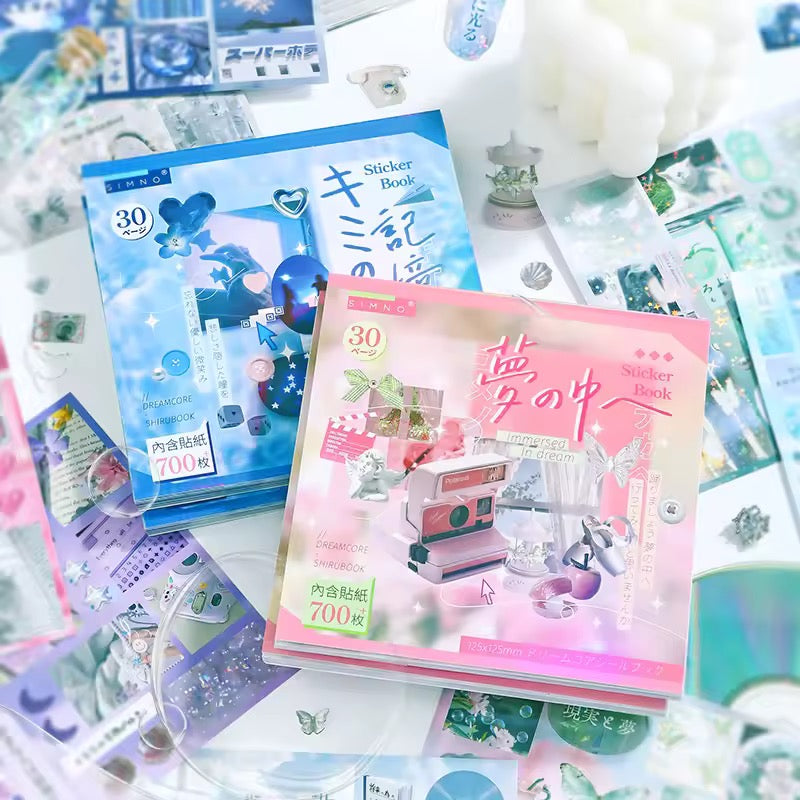 30 Shts Dreamcore Sticker Book