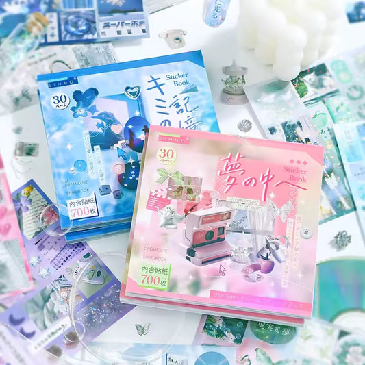 30 Shts Dreamcore Sticker Book