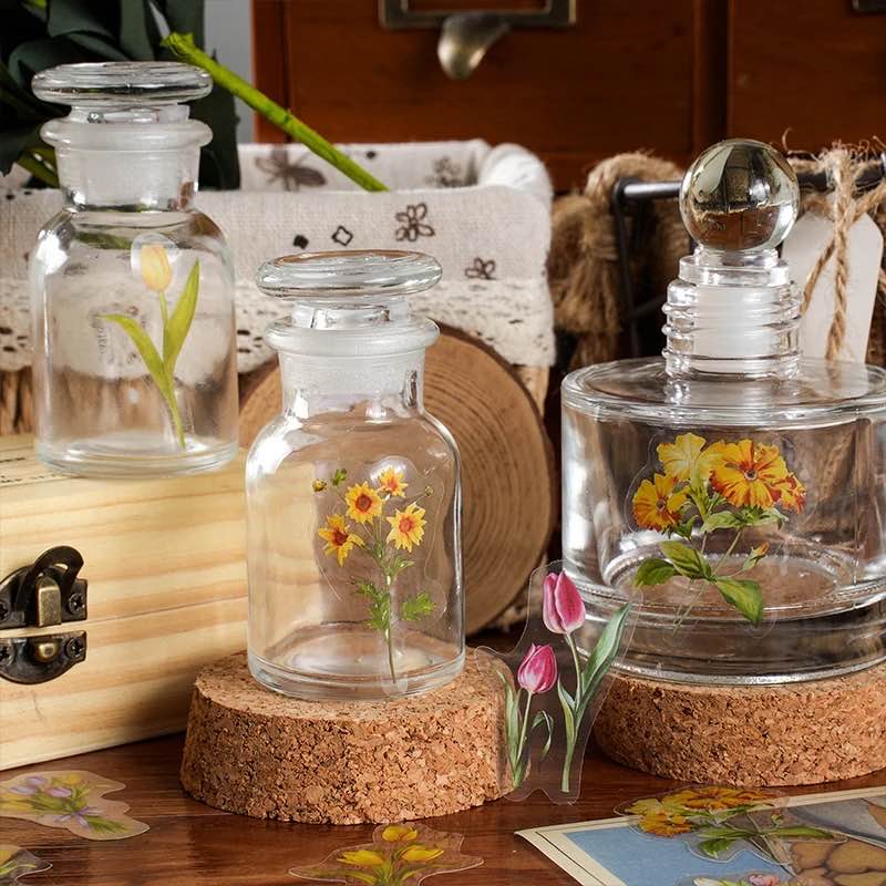 40 Pcs Charming Bottle Series