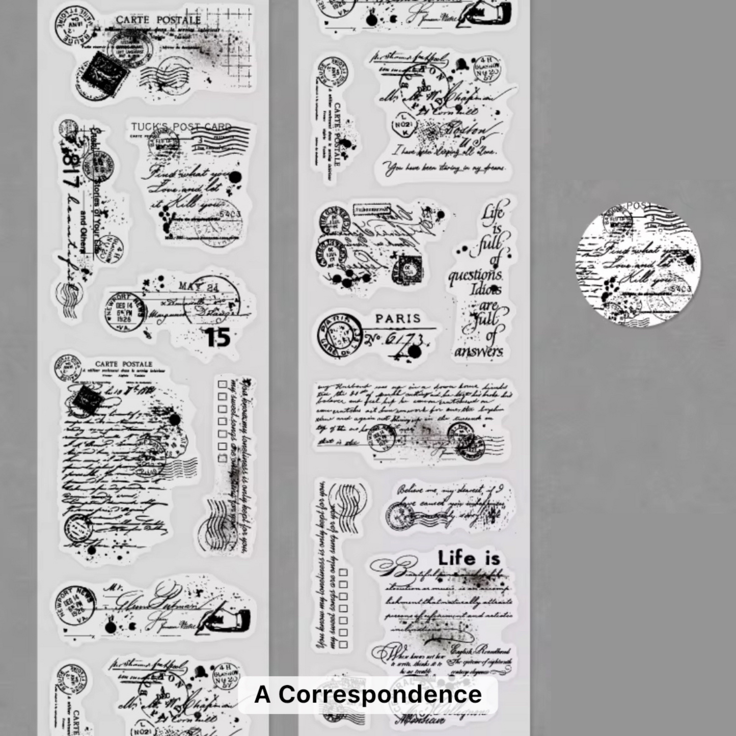 Peninsula Old Story Sticker Roll