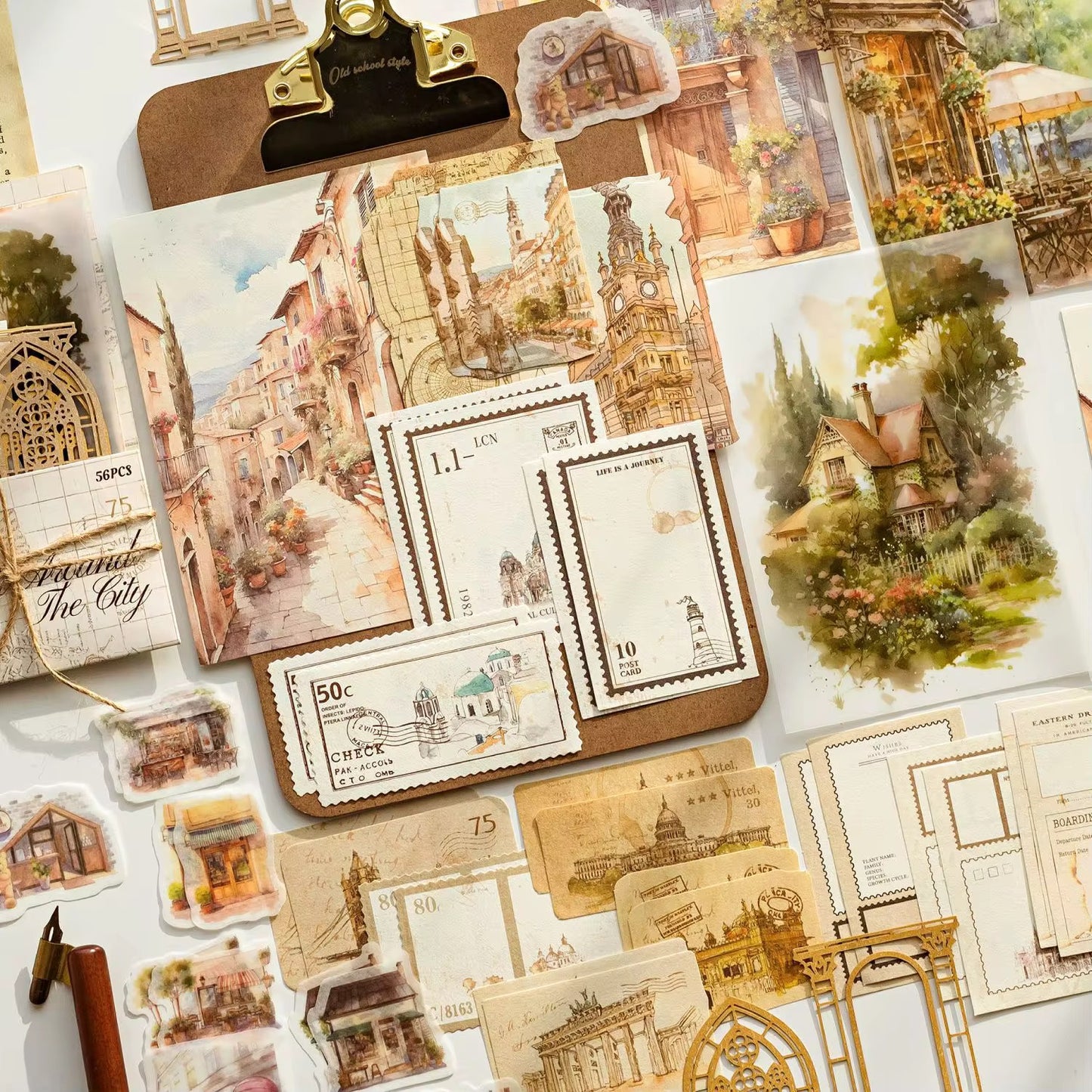 Coming Soon | 56 Pcs Journey through the Years Paper Materials