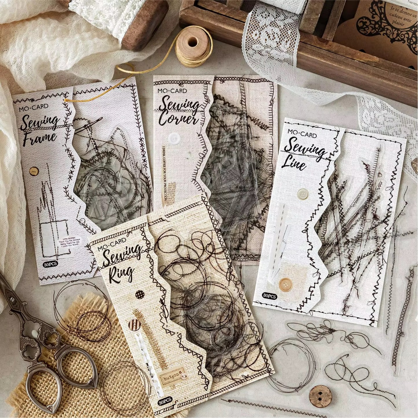 Coming Soon | 30 Shts Sewing Studio Sticker Series