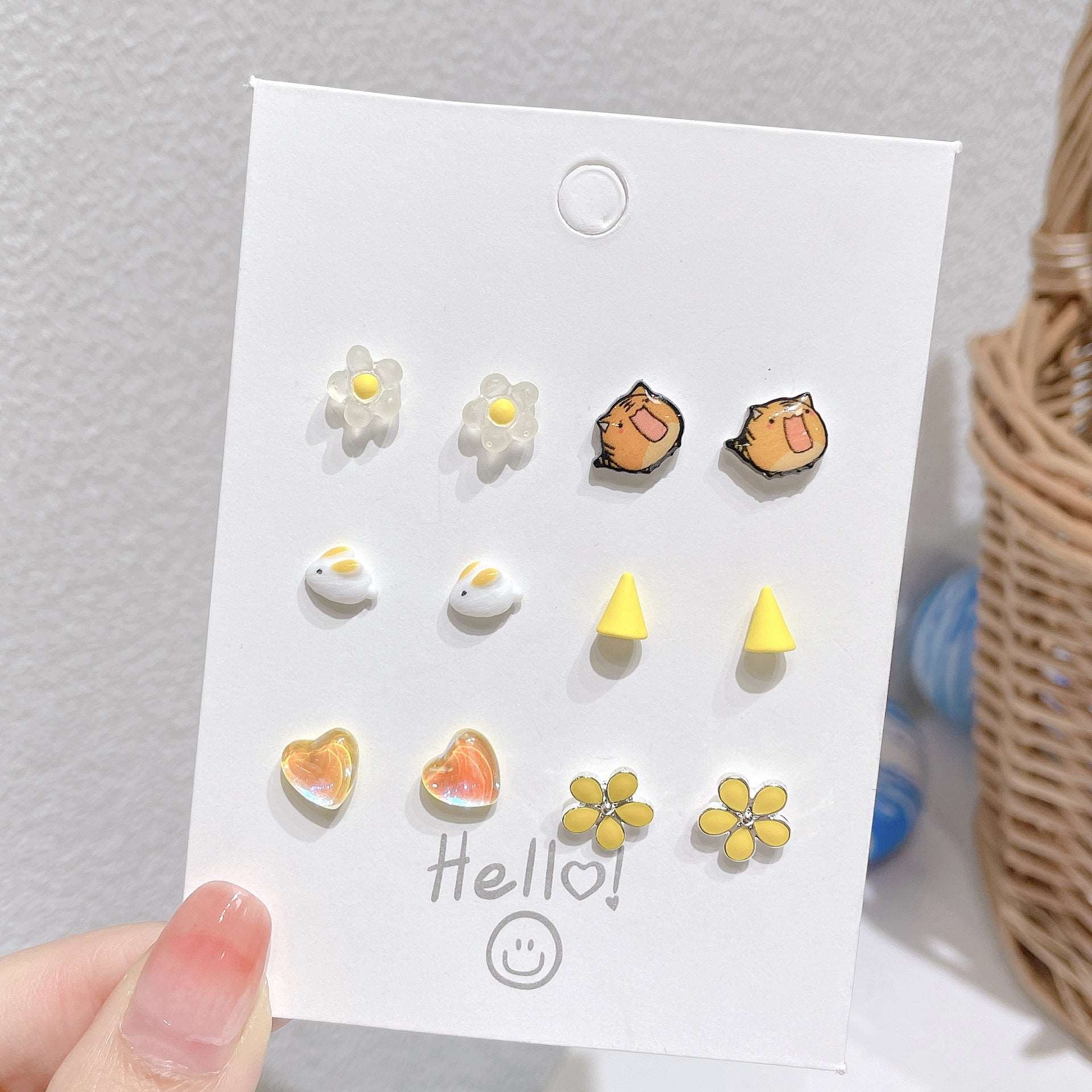 Jewelry | Cute Stud Earring Set