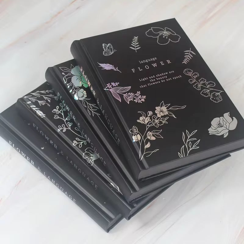 Coming Soon | Black-Paged Flower Notebooks