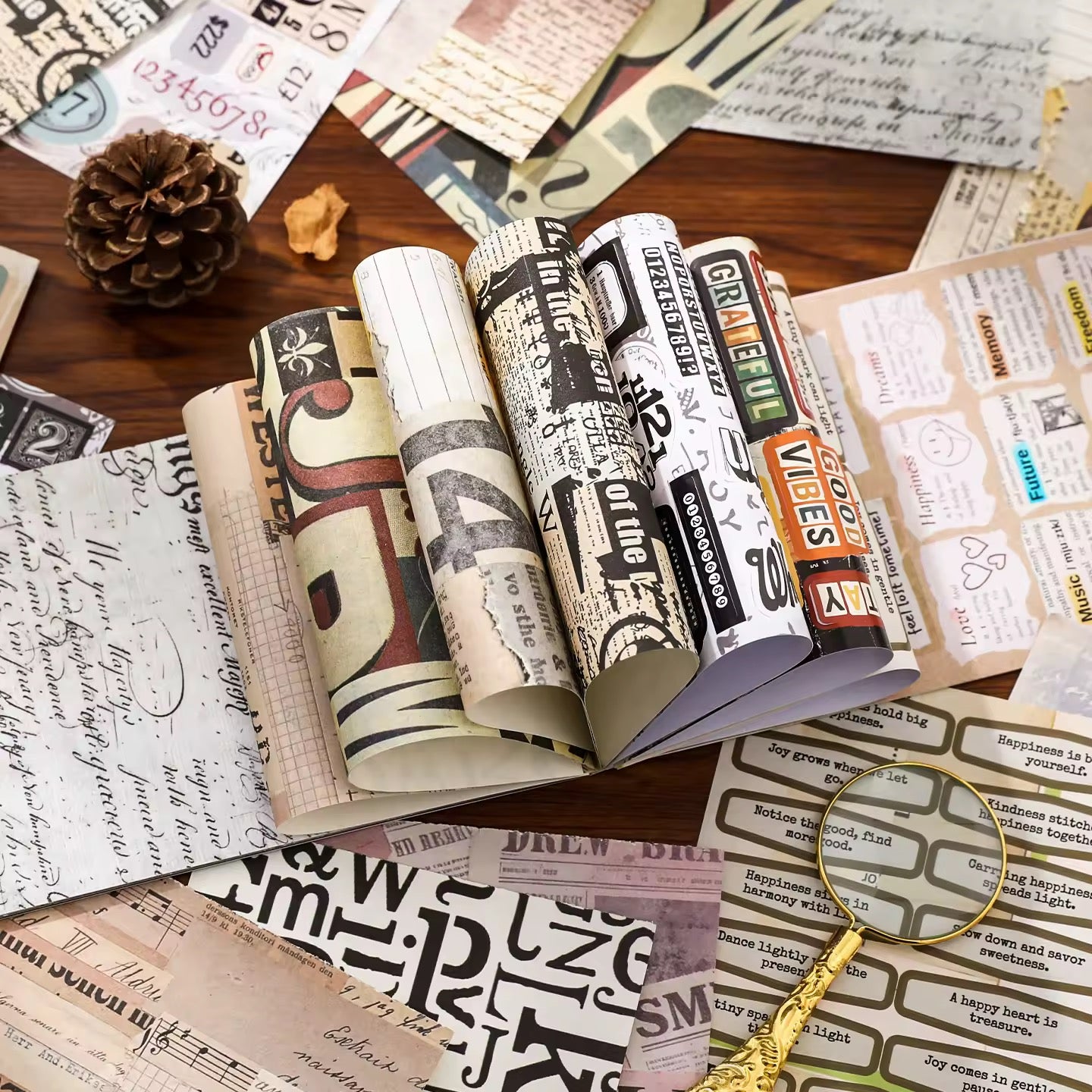 Stickers & Paper Materials Time Cabinet Series