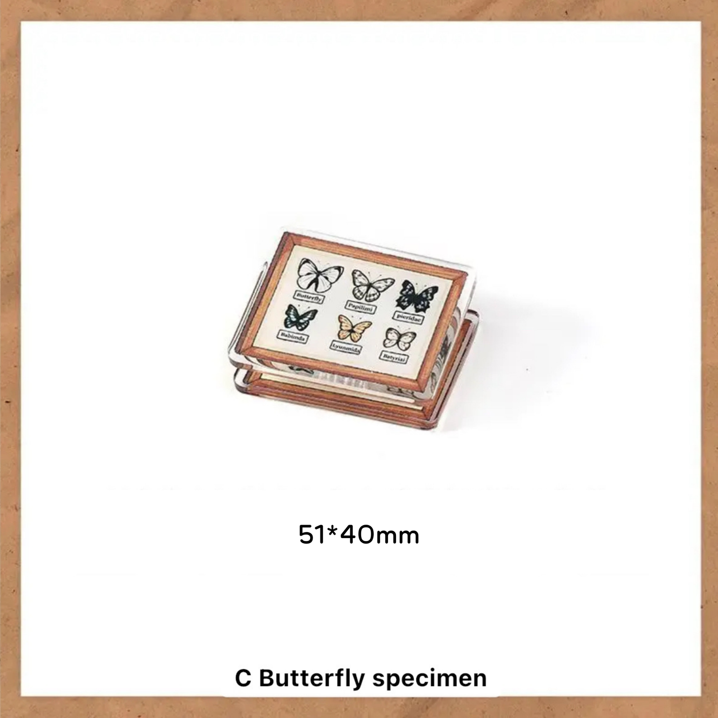 Vintage Acrylic Clips