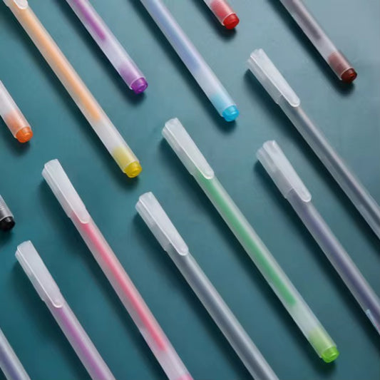 Coming Soon | Pack of 12 Coloured Ink Gel Pens 0.5mm Tip