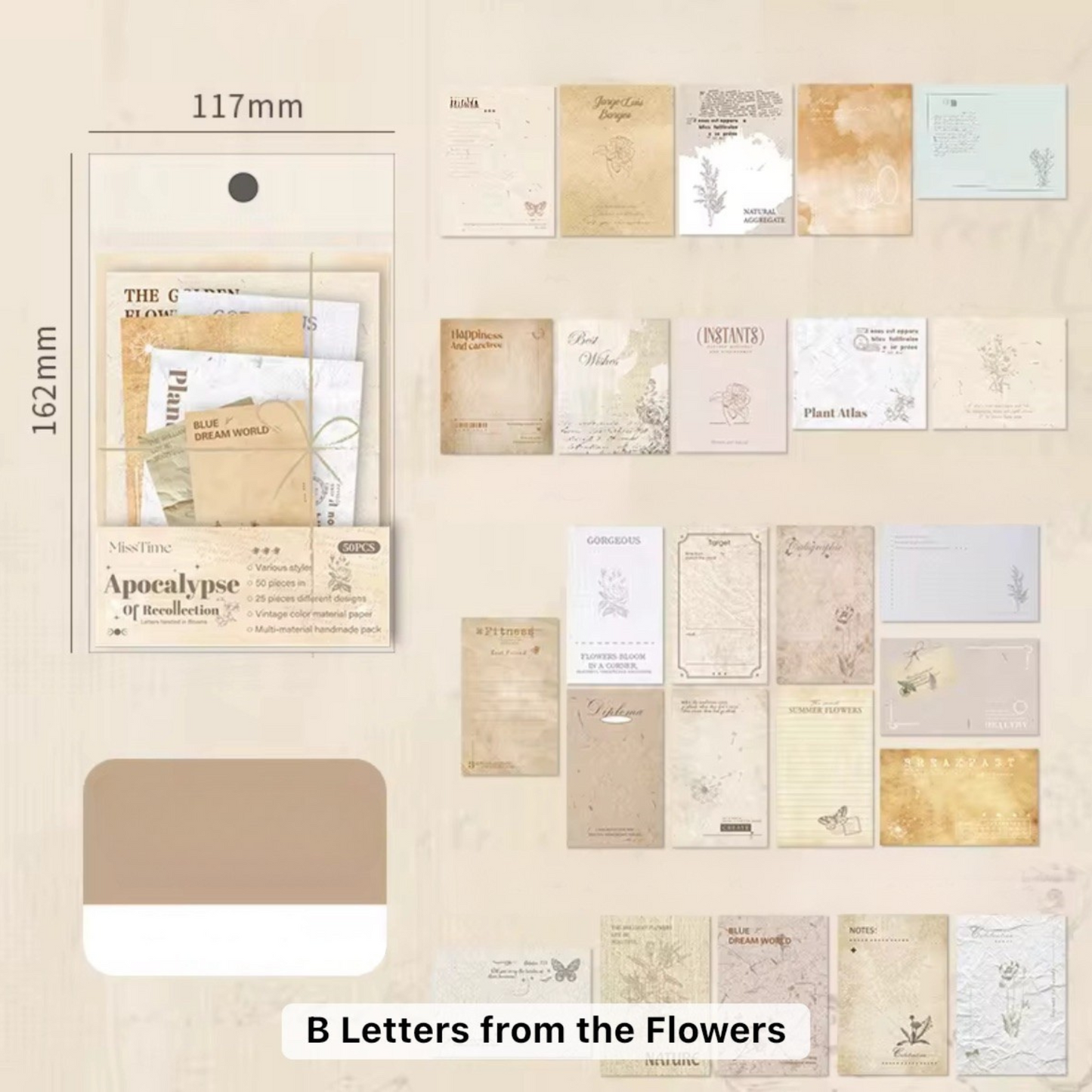 Memories of Apocalypse Paper Materials