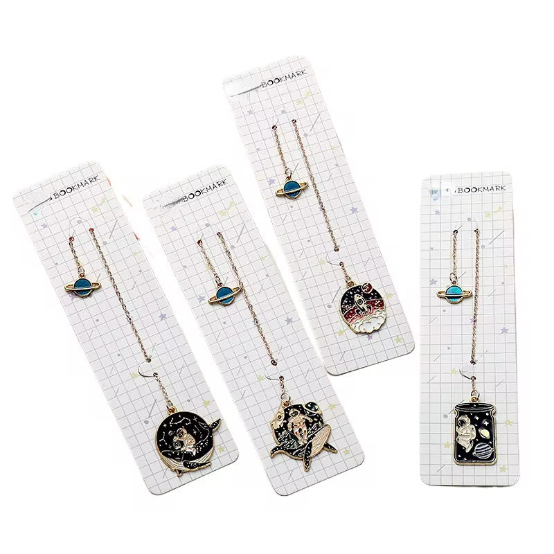 Coming Soon | Cute Metal Astronaut Bookmark
