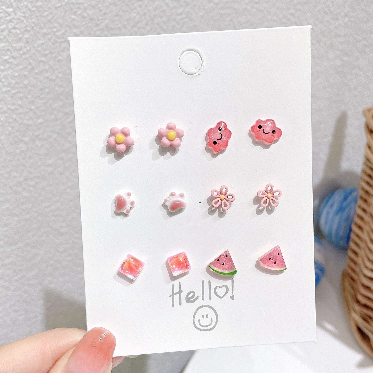 Jewelry | Cute Stud Earring Set