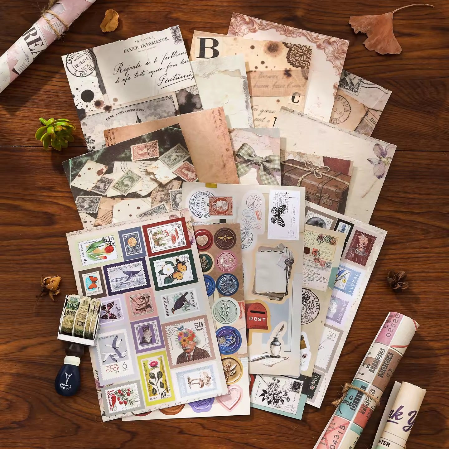 Stickers & Paper Materials Time Cabinet Series