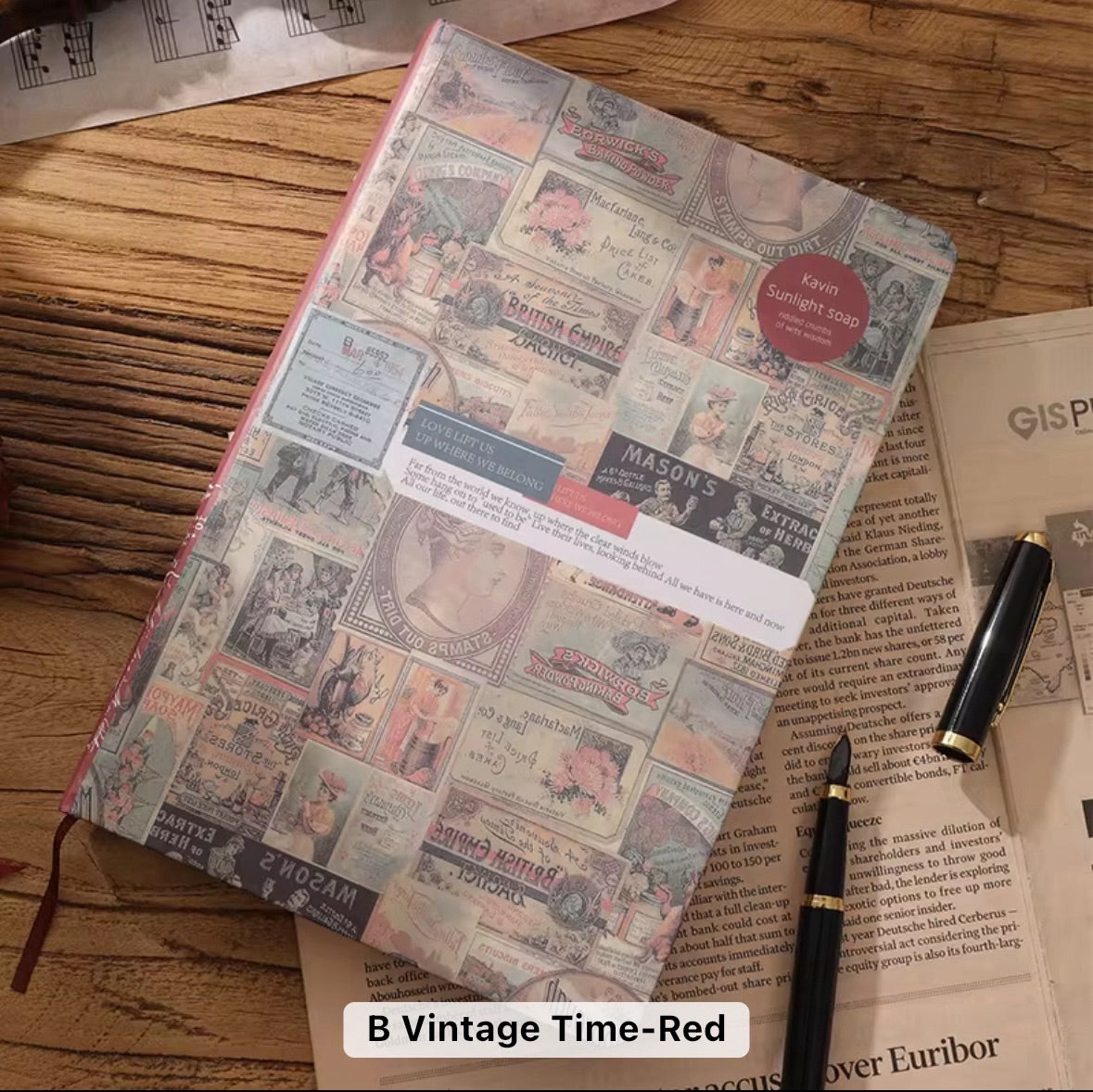 A5 Creative Retro Notebook