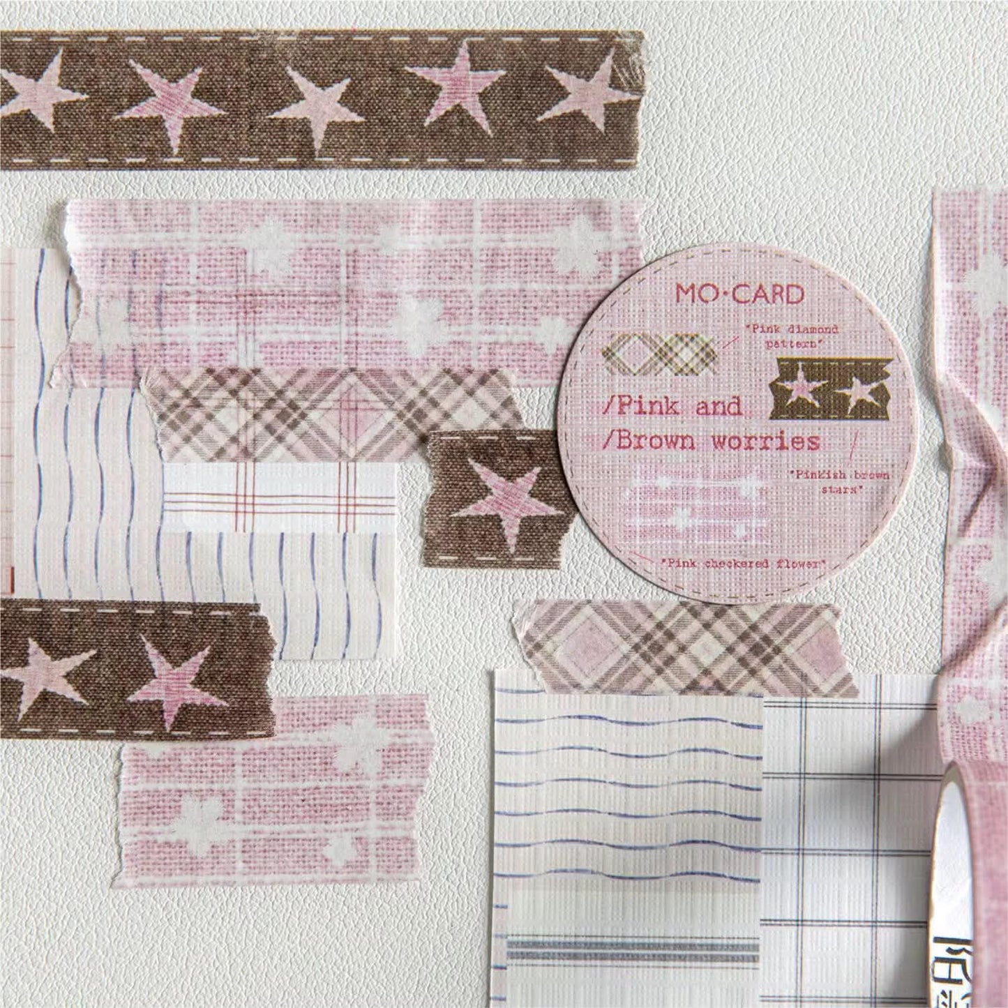 Coming Soon | Pack of 3 Vintage Fabric Print Washi Tapes