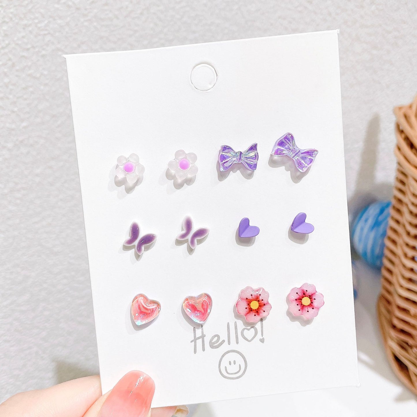 Jewelry | Cute Stud Earring Set