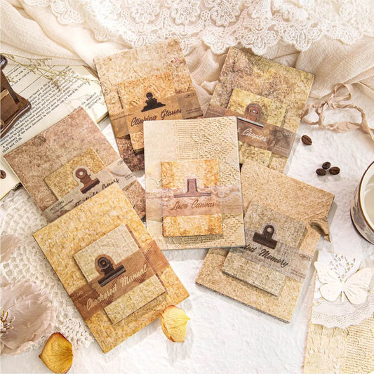 Embossed Vintage Paper Materials