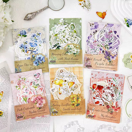 Coming Soon | 80 Pcs Flower Rest Station Paper Materials