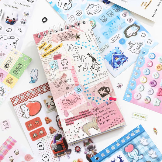 Coming Soon | Aesthetic Kawaii Sticker Book