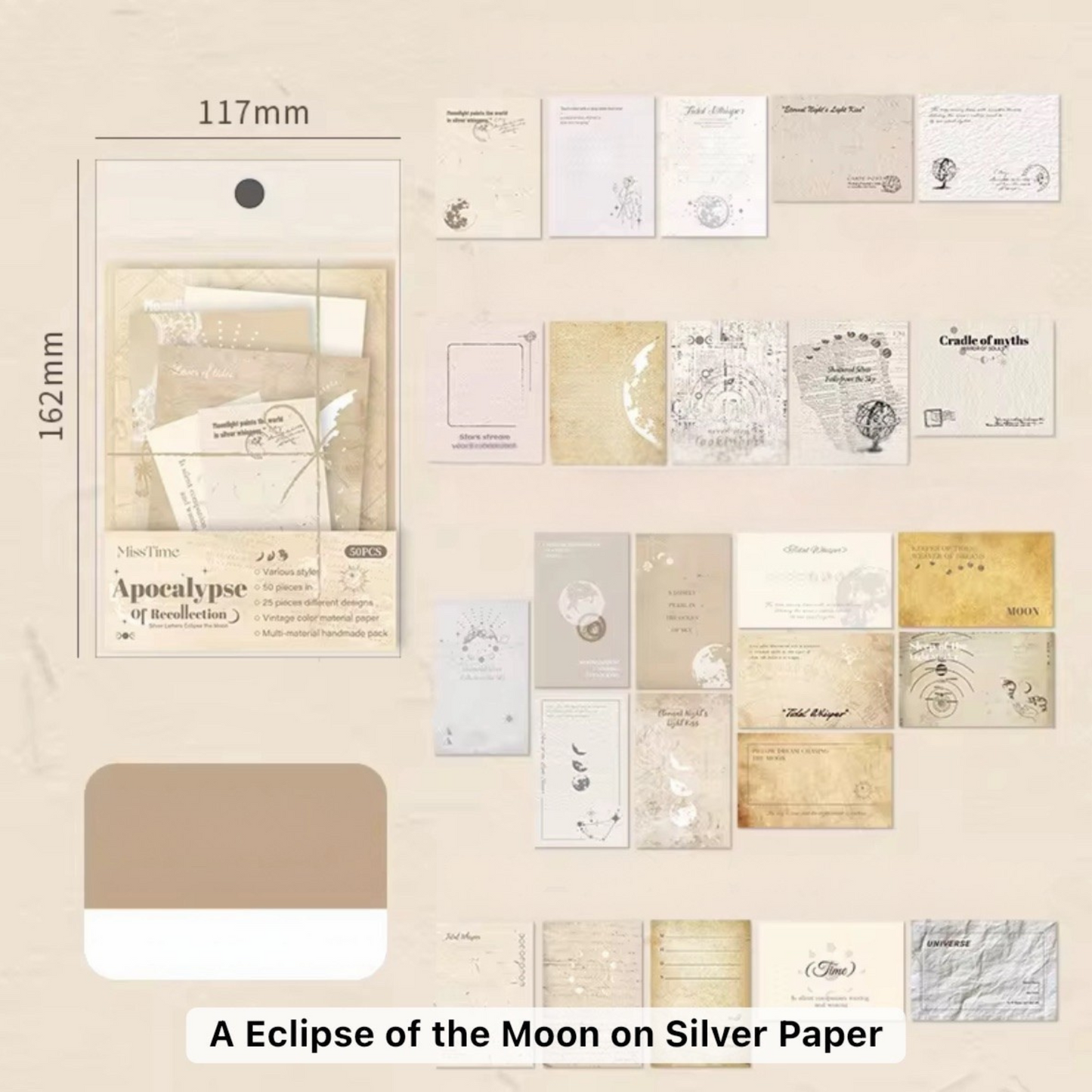 Memories of Apocalypse Paper Materials