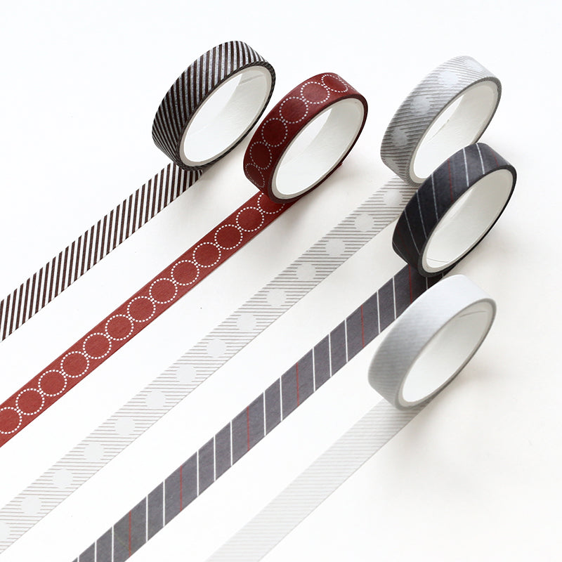 Stationery | 5 Rolls of Washi Tape