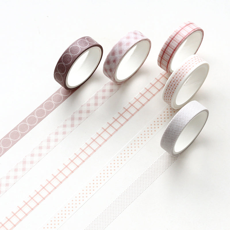 Stationery | 5 Rolls of Washi Tape