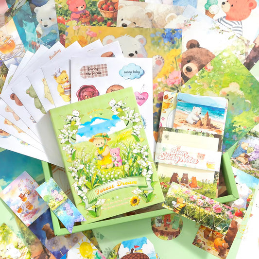 Coming Soon | Cozy Bear Forest Dream Notebook Set