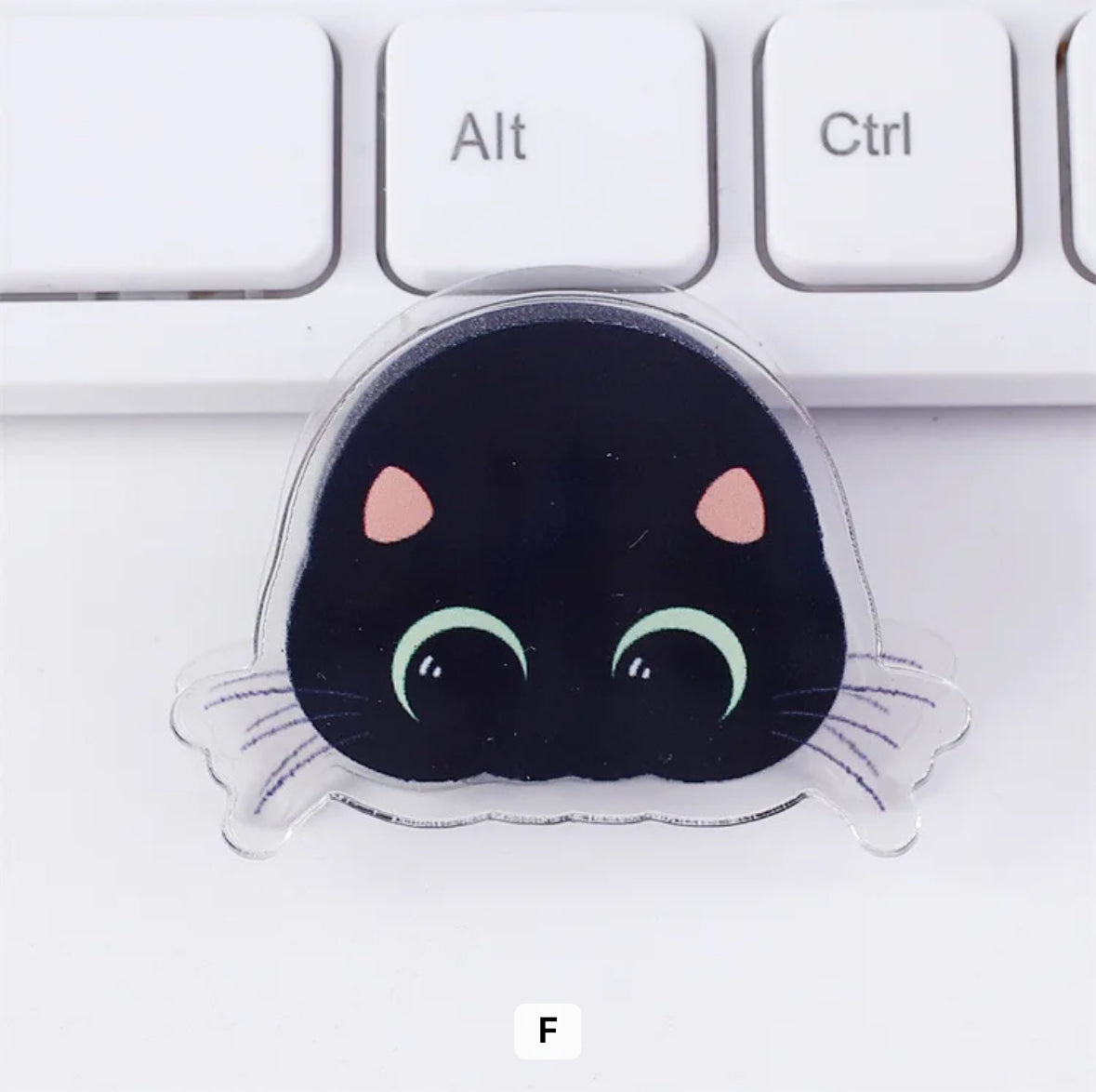 Cute Acrylic Cat Clips